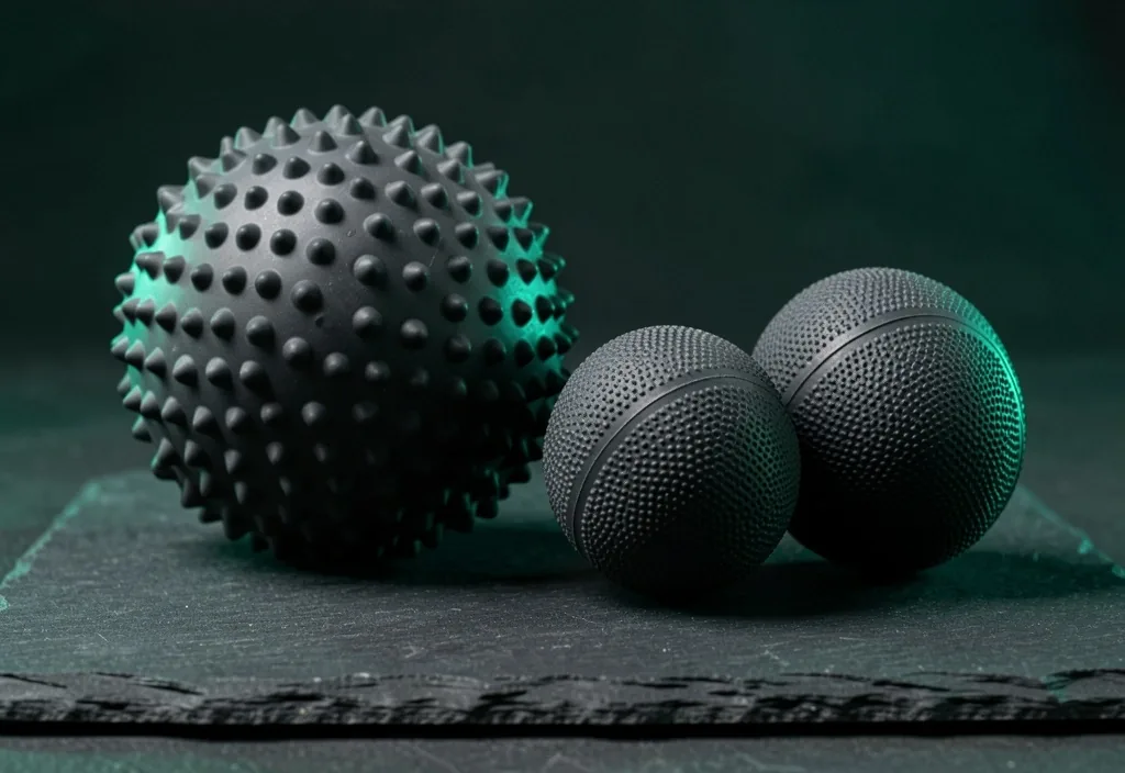 Myofascial release massage balls and peanut ball