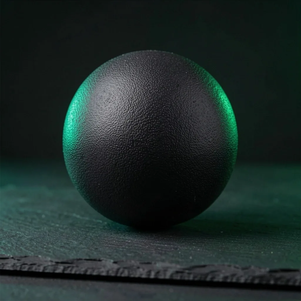 Single precision massage ball for trigger points